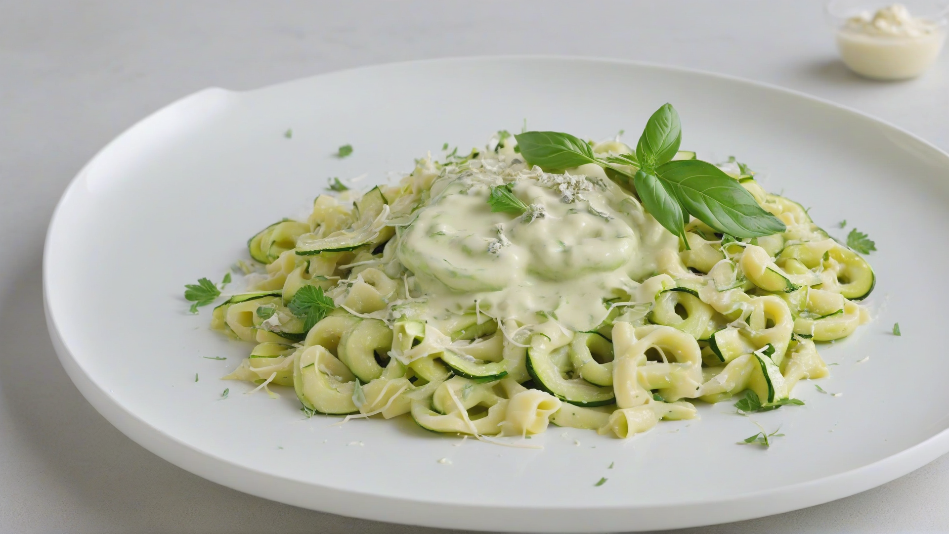 pasta crema di zucchine